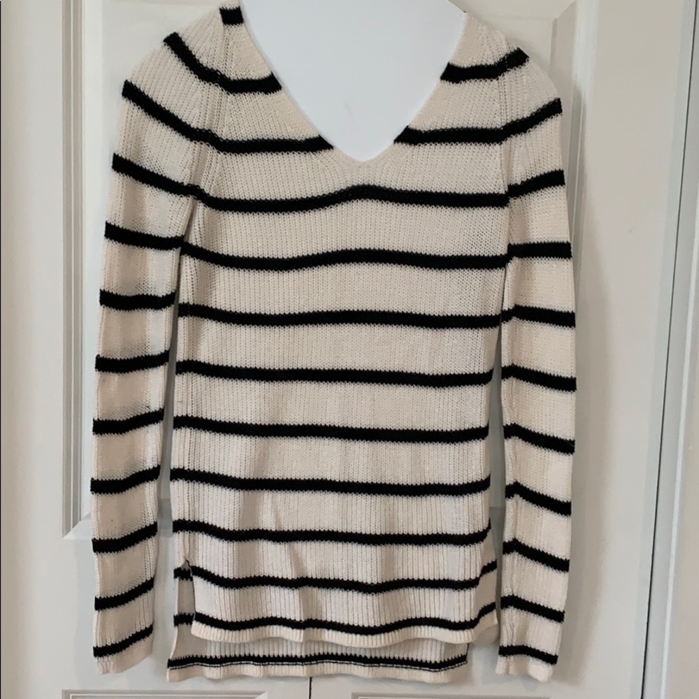 Old Navy Striped Tunic Sweater